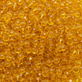Peru Faceted Crystal Glass Rondelle Beads