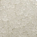 Clear Faceted Crystal Glass Rondelle Beads